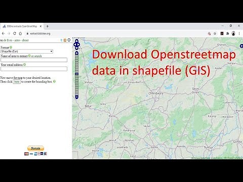 How to Download Open Street Map data in Shapefile format