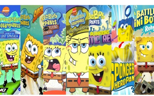 游戏《海绵宝宝》系列的演变史
