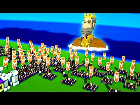 Raising A UNSTOPPABLE Army To Defend Our Castle Against Vikings in Kingdoms And Castles