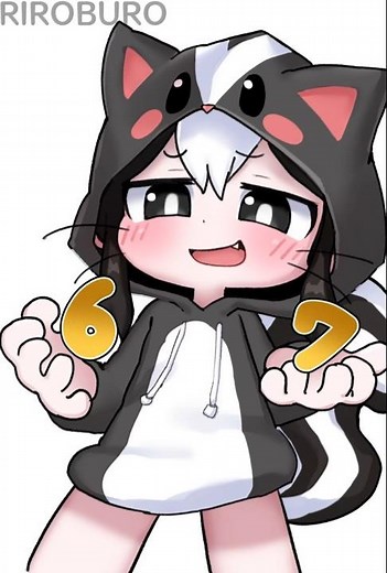 How much do you fart a day?🤪 ( Skunk girl 67 meme )