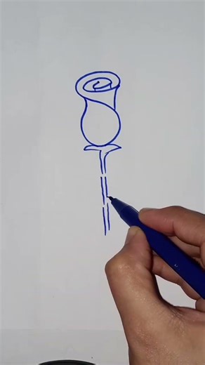 how to draw a rose # beautiful rose tutorial of simple and easy rose