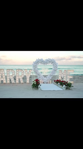 Romantic Beach Proposal Planning in Miami