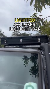LIGHTFOX 22 Inch OffRoad Driving LED Laser Light Bar 4x4 Spot Flood Combo Beam for Cars Trucks ATV UTV Boats