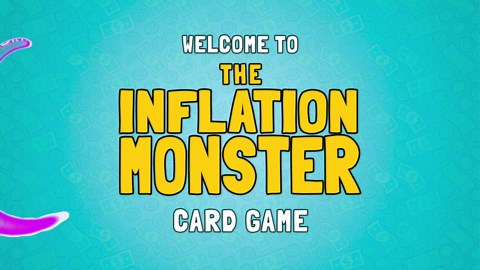 ANGEL STUDIOS Inflation Monster Card Game | Educational Card Game for Kids Ages 8+ | Family Board-Game | Learn Money, Math, Investing, & Inflation | 2-4 Players | Tuttle Twins