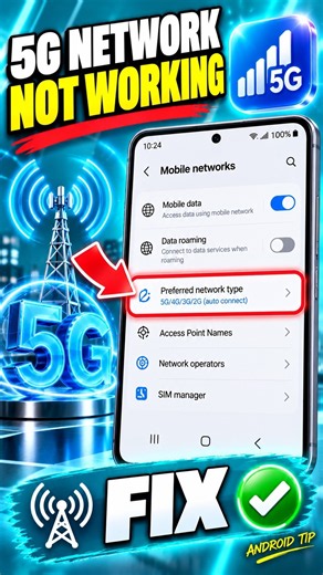 How to Fix 5G Network Not Working on Android | Change Network Mode to 5G