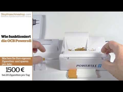 OCB Poweroll Zigarettenstopfmaschine
