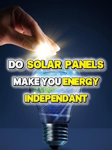 Solar ≠ energy independence. Most systems shut down when the grid goes down. Storage and backup are what actually keep the lights on. #Energy #SolarPower #EnergyExplained #PowerGrid #Grid101