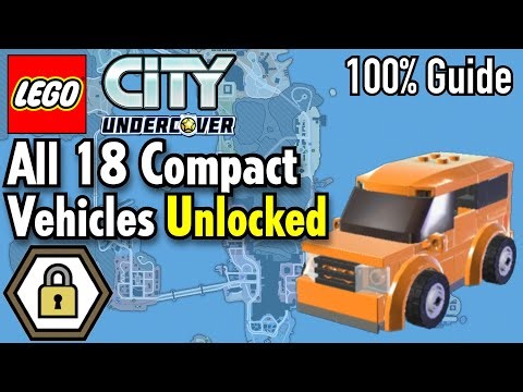 All 18 Compact Vehicles Unlocked In LEGO City Undercover 100% Guide