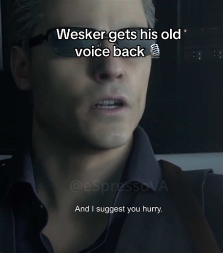 Wesker Gets His Old Voice Back: Is It Better or Worse? 🤔