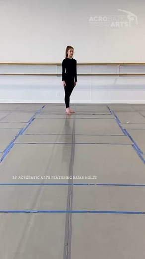 🦋✨Watch @BriarNolet give a master class on the Butterfly jump: with a powerful takeoff, lifted butterfly shape in the air, tight core, and controlled landing. 🔥#AcroExcellence | Acrobatic Arts