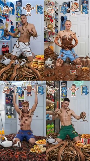 🍿 Ronaldo vs Yamal vs Haaland vs Mbappe Wasn't Playing To Game Console #kpopdemonhunters #cosplay