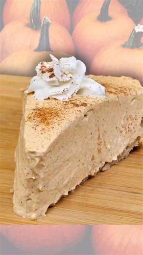 Easy 10 minute no bake keto pumpkin cheesecake