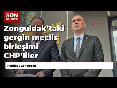 Zonguldak’taki gergin meclis birleşimi CHP’liler katılmadan yapıldı