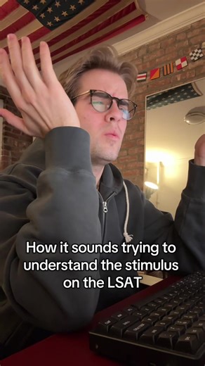 Gotta reread it 8 times to get through one sentence 😒 #lsat #lsatprep #lsatstudying #nyc #lsatquestions