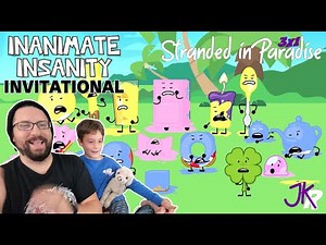 Inanimate Insanity REACTION Season 3 PREMIERE: Stranded in Paradise