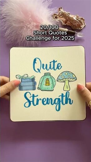 Lettering Quote #20/100! So Easy With Pre-Design Worksheet! #nhuandaocalligraphy #lettering #shorts