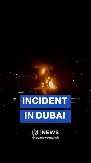 Video circulating online allegedly shows fuel tank fire near Dubai International Airport