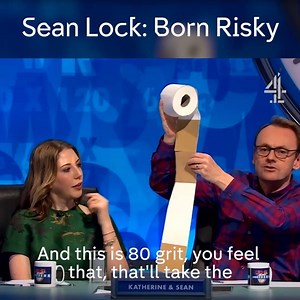 If you ever go to Sean Lock's house, bring your own toilet roll. | Channel 4