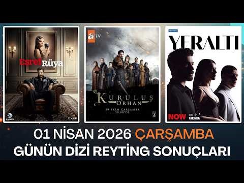 01 Nisan 2026 Günün Dizi Reyting Sonuçları