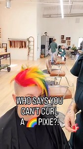 Did you know you can curl a pixie with the Black Gold Ceramic curling iron? Watch the video to see the results! #hair #stylecraftbeauty #stylecraft #hairstylist #hairsalon #hairtutorial #haireducation #hairideas #hairtransformation #beauty #gold #hairgoals | StyleCraft Beauty