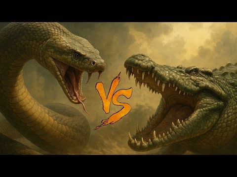 Titanoboa vs Crocodilo Gigante! quem era o predador supremo?