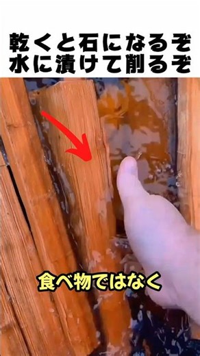 What came out of the box in the snow was "submerged wood" 💧🪓 The Vikings' secret "soft carving" t...