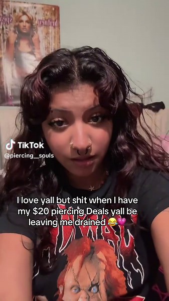 $20 Piercing Special for Halloween 2023