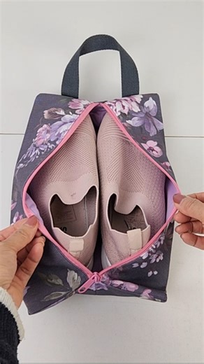 Tale Handmade on Instagram: "Easy way to sew shoes bag for beginners"