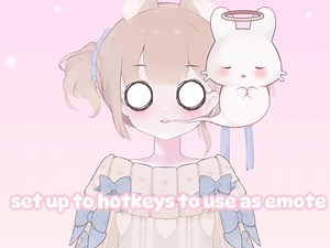 Vtuber Asset | Rigged Ghostie Emote - Etsy
