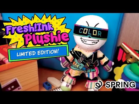 FRESH!INK PLUSHIE - LIMITED EDITION