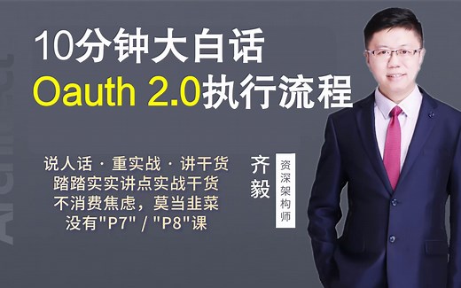 【IT老齐103】10分钟大白话Oauth2.0执行流程