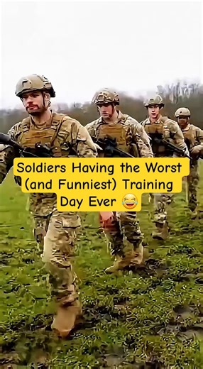 Soldiers Having the Worst (and Funniest) Training Day Ever 😂