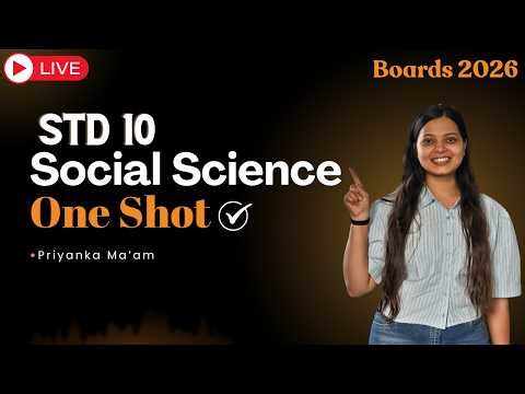 Std 10 Social Science One Shot 😱 Full Syllabus Revision | GSEB Board Exam 2026