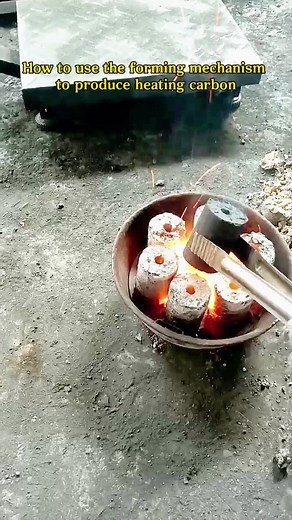 #Carbon #Pulverized coal molding machine #BBQ charcoal forming machine #Pulverized coal molding machine