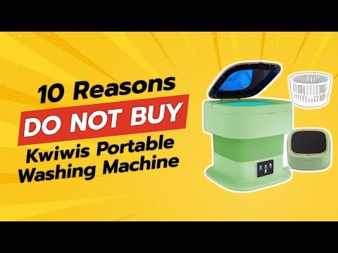 Kwiwis Portable Washing Machine | 10 Reasons NOT to Buy Before You Watch 🚫🧺