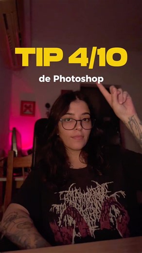 TIP 4/10 de #photoshop #diseñodigital #tutorial #adobe