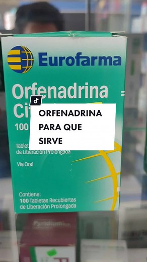 Orfenadrina: Beneficios, Uso y Efectos Secundarios