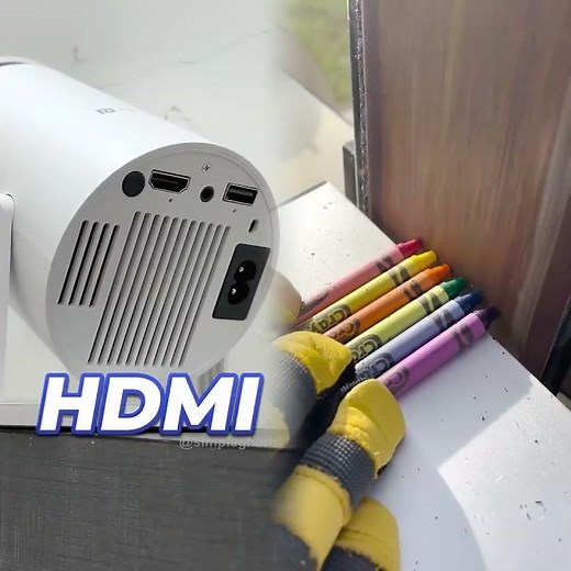 I've Set Up a Home Theatre with this Mini LED Projector