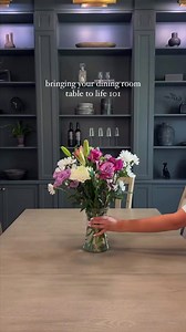 long weekend reset starts here 🌸 Fresh flowers, sunlight, and the calmoro dining table setting the tone. #LongWeekendVibes #CalmoroDining #HomeDecor #InteriorDesign #MyAshleyHomeCanada | Ashley Canada