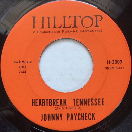 Johnny Paycheck - Heartbreak Tennessee / Help Me Hank I'm Fallin'