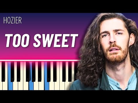 Too Sweet (EASY PIANO TUTORIAL) - Hozier