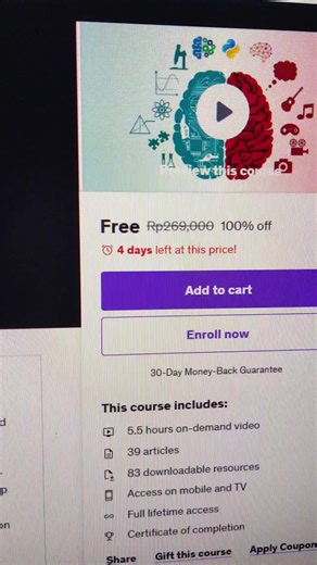Kursus Gratis Pembelajaran Mesin dan Deep Learning