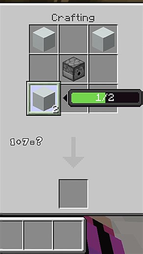 Minecraft me Craft a Washing Machine #minecraft #mcpe #shorts