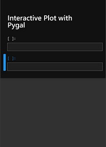 Interactive Plot with Pygal#pythonchallenge #pythoncoding #python3 #numpy #programming #pythonforbeginners | Python Coding