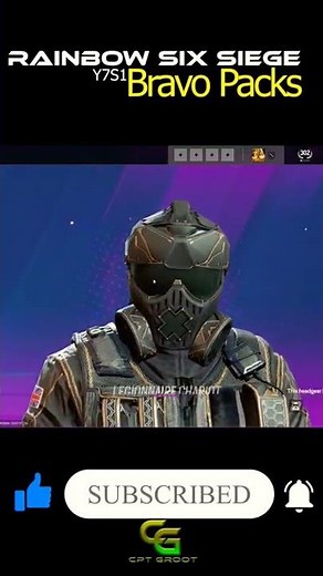 Rainbow 6 Bravo Packs | Mute Legionnaire Chariot Epic Headgear | #shorts #rainbowsixsiege