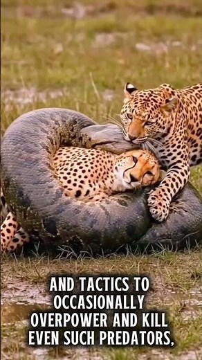 SHOCKING Moment Python KILLS Cheetah! (How? Ambush vs Speed) 🐍⚡