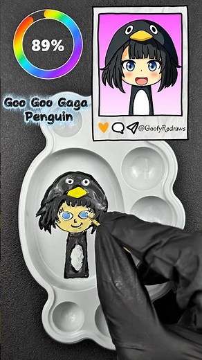 My Sprunki OC: Goo Goo Gaga Penguin #sprunki #drawing #art