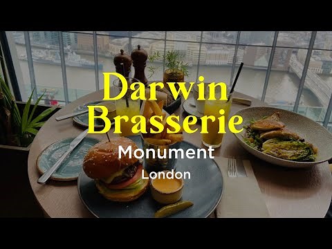 Darwin Brasserie | Monument London UK Brunch | Food Tour