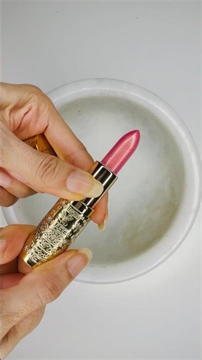 Smashing Pink🩷Glitter Lipstick 💄! #satisfying #makeupslime #lipstick #viral #shortvideo #shorts