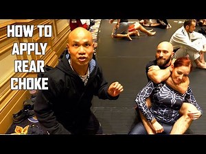 How to apply rear naked choke | Master Wong
